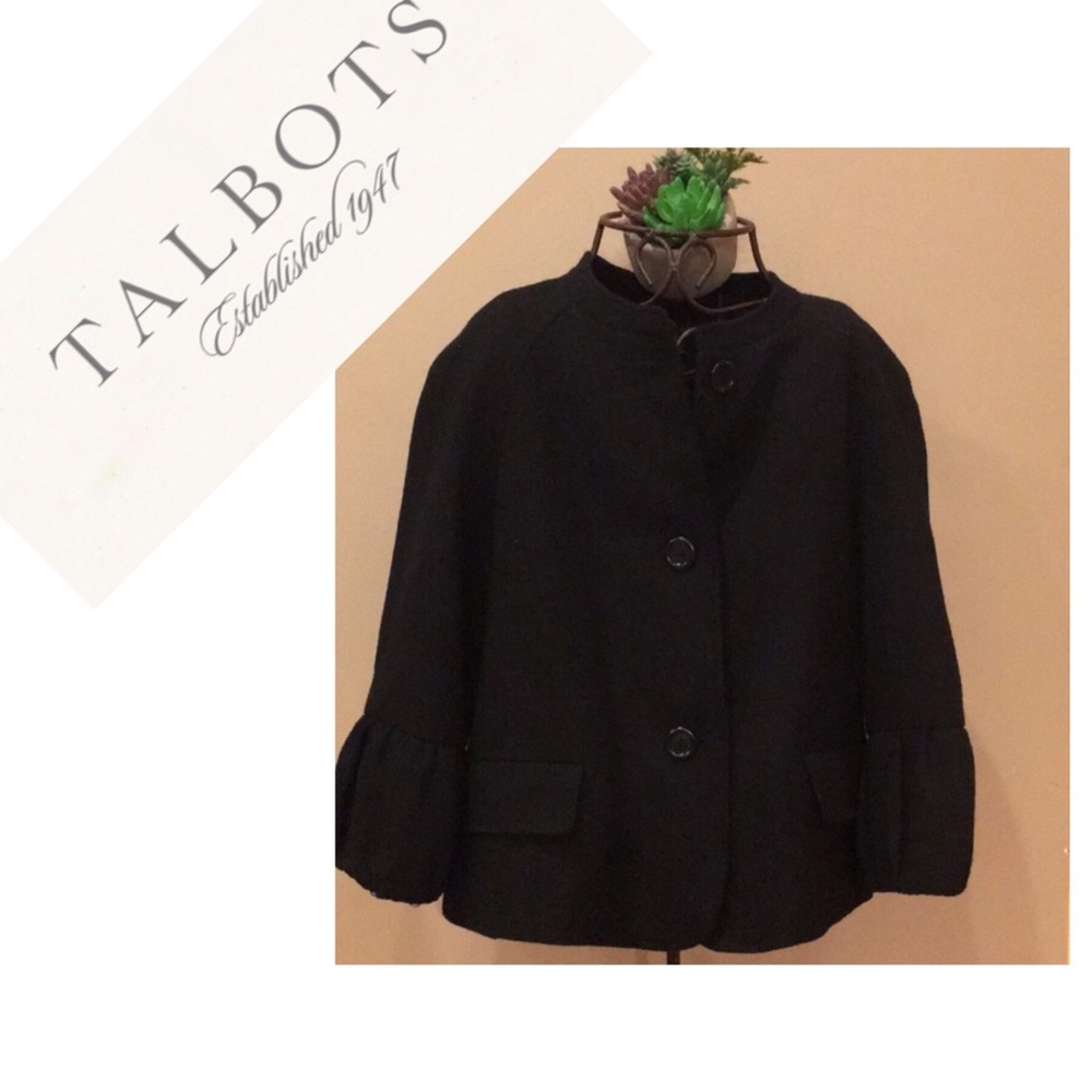 Talbots Size • {Wool/Poly Blend} Blazer
